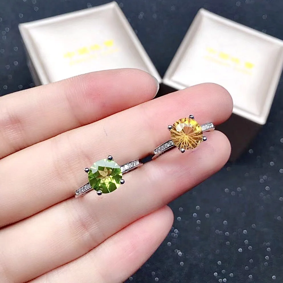 Natural Peridot ring Fashion Silver for Daily Wear 100% Natural Citrine ring 8mm*8mm 925 Silver ring with 18K gold Plating
Natural Peridot ring Fashion Silver for Daily Wear 100% Natural Citrine ring 8mm*8mm 925 Silver ring with 18K gold Plating