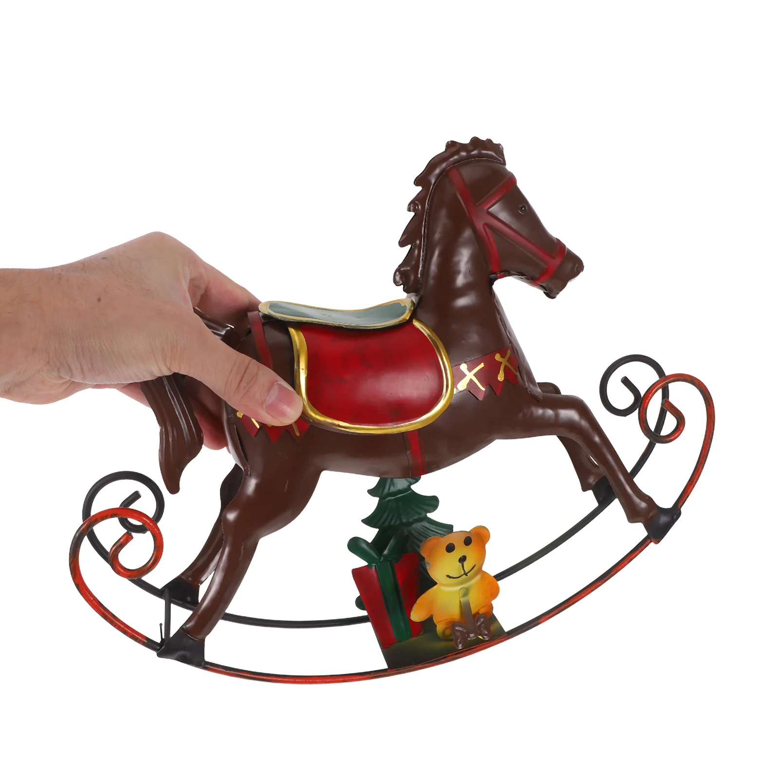 Rocking Horse Iron Animal Statue Vintage Metal Decoration For Christmas Home Office Table Centerpiece Horse Table
Rocking Horse Iron Animal Statue Vintage Metal Decoration For Christmas Home Office Table Centerpiece Horse Table