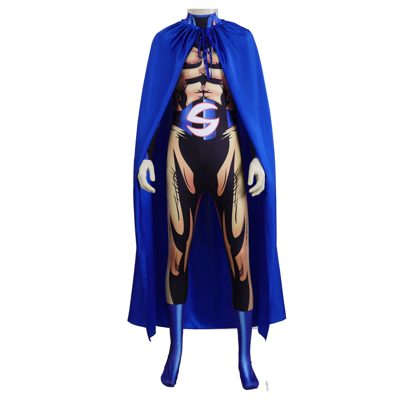 Adult Sentinel Cosplay Costume Blue One-Piece Suit Agent Costume Movie Character Performance Cosplay Costume
Adult Sentinel Cosplay Costume Blue One-Piece Suit Agent Costume Movie Character Performance Cosplay Costume