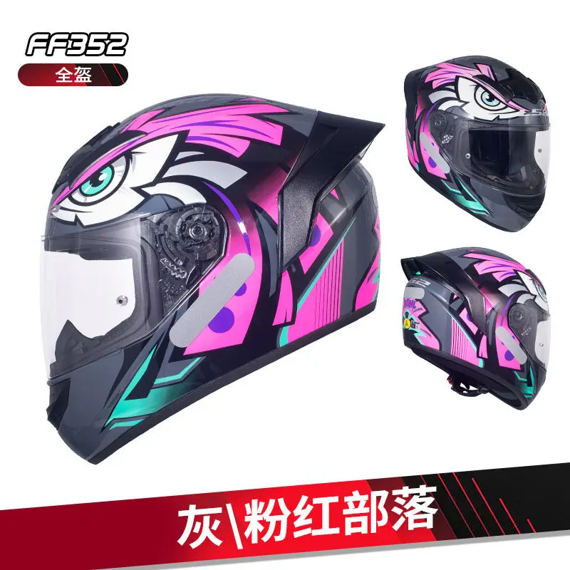 LS2 Motorcycle Helmet LS2 FF352 Full Face Helmets Men Women Big Tail Motorbike Racing Helmets Cascos Para Moto Helmet
LS2 Motorcycle Helmet LS2 FF352 Full Face Helmets Men Women Big Tail Motorbike Racing Helmets Cascos Para Moto Helmet