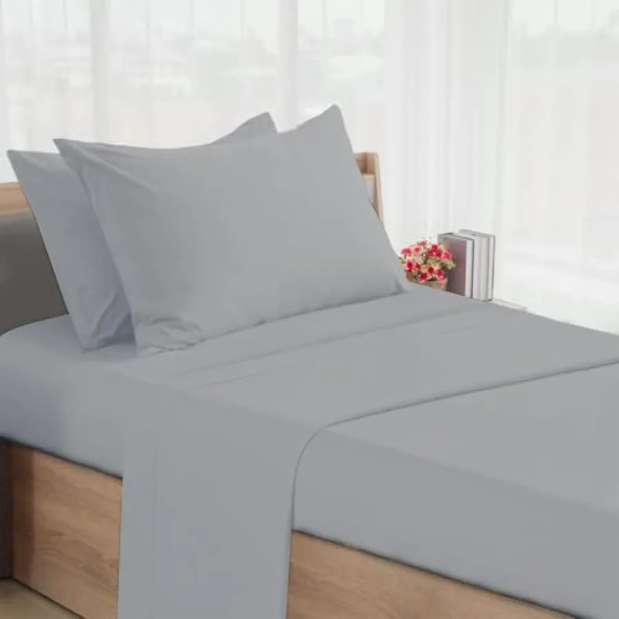 Premium Egyptian Cotton 4 Pcs Cot Sheet Set 8" Deep Pocket Fitted Sheets for 33" X 75" Camping Mattress Narrow Twin RV Bunk Gue
Premium Egyptian Cotton 4 Pcs Cot Sheet Set 8" Deep Pocket Fitted Sheets for 33" X 75" Camping Mattress Narrow Twin RV Bunk Gue