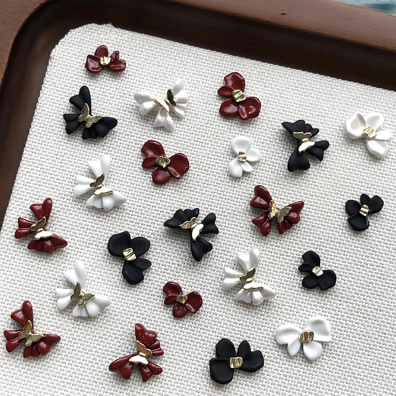 10PCS 3D Spray Painted Metal Bow Nail Art Charms Lacquered Bowknot Accessories For Nails Decoration Manicure Decor Supplies
10PCS 3D Spray Painted Metal Bow Nail Art Charms Lacquered Bowknot Accessories For Nails Decoration Manicure Decor Supplies