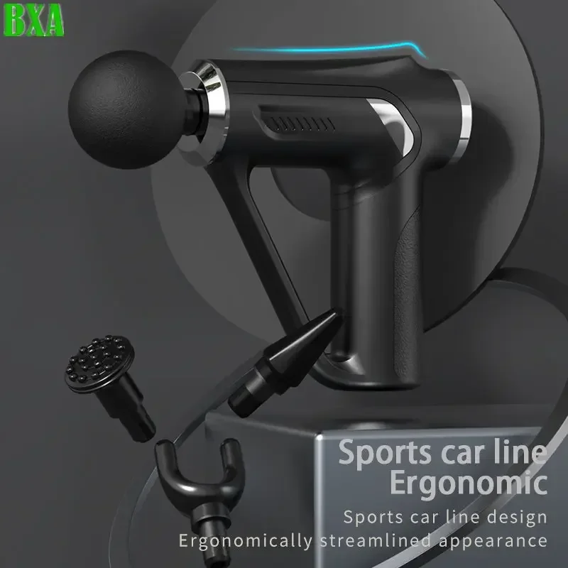 Level 32 Electric Massage Gun Deep Tissue Neck Body Back Muscle Exercise Electric Pistol Massager Exercise Relaxation Pain Relie
Level 32 Electric Massage Gun Deep Tissue Neck Body Back Muscle Exercise Electric Pistol Massager Exercise Relaxation Pain Relie