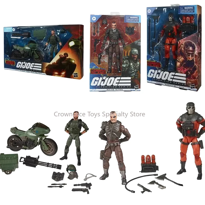 Hasbro G.I. Joe Classified Boxed Major Bludd Alvin "Breaker" Kinney with R.A.M. Gabriel "Barbecue" Kelly Action Figures Toy Gift
Hasbro G.I. Joe Classified Boxed Major Bludd Alvin "Breaker" Kinney with R.A.M. Gabriel "Barbecue" Kelly Action Figures Toy Gift