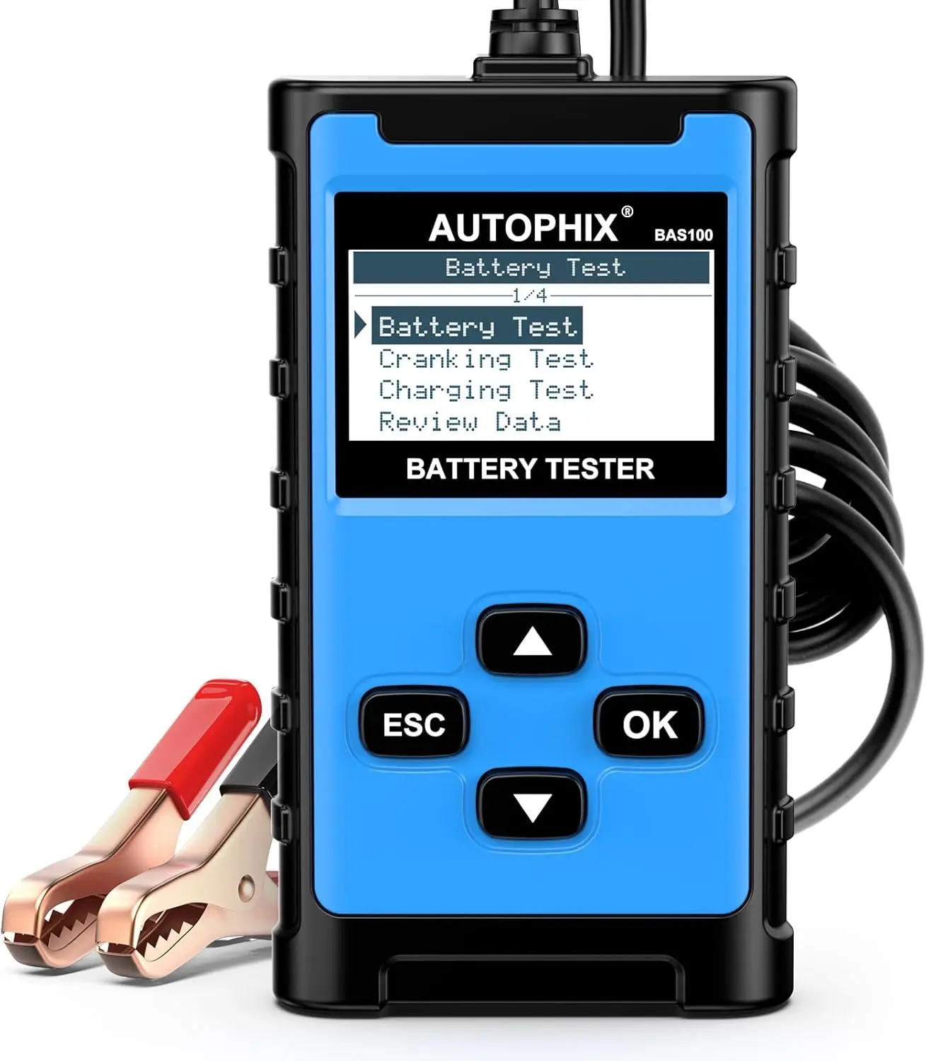 12V 24V Car Battery Tester, Accurate Automotive Alternator Load Testing 100-2000 CCA for Vehicles
12V 24V Car Battery Tester, Accurate Automotive Alternator Load Testing 100-2000 CCA for Vehicles