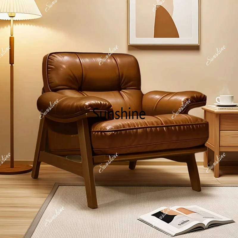Medieval single casual sofa chair small apartment living room retro recliner
Medieval single casual sofa chair small apartment living room retro recliner