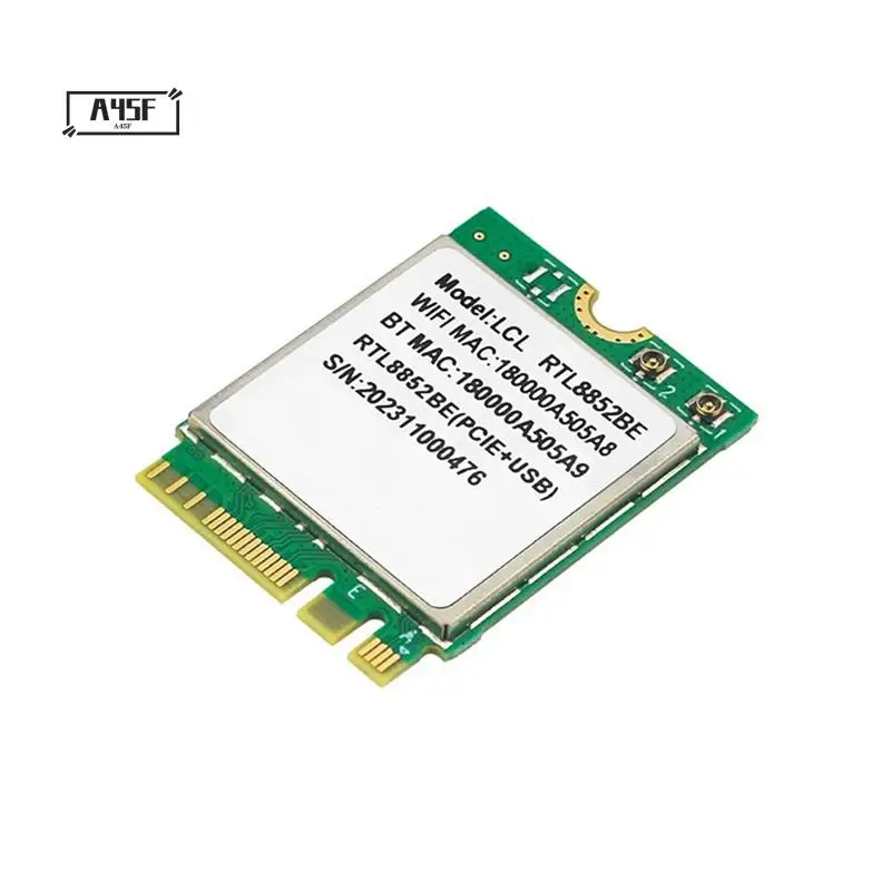 A45F-для Orange Pi 5 Plus Беспроводная сетевая карта Wi-Fi 6 Модуль для Opi5 Plus Wi-Fi 6 + Bluetooth 5,2 Макетная плата
A45F-для Orange Pi 5 Plus Беспроводная сетевая карта Wi-Fi 6 Модуль для Opi5 Plus Wi-Fi 6 + Bluetooth 5,2 Макетная плата