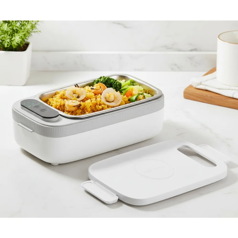 Беспроводной электрический ланч-бокс 14000 мАч с автоматическим нагревом 1 л, портативный подогреватель еды для офиса, путешествий на открытом воздухе, для взрослых
Беспроводной электрический ланч-бокс 14000 мАч с автоматическим нагревом 1 л, портативный подогреватель еды для офиса, путешествий на открытом воздухе, для взрослых