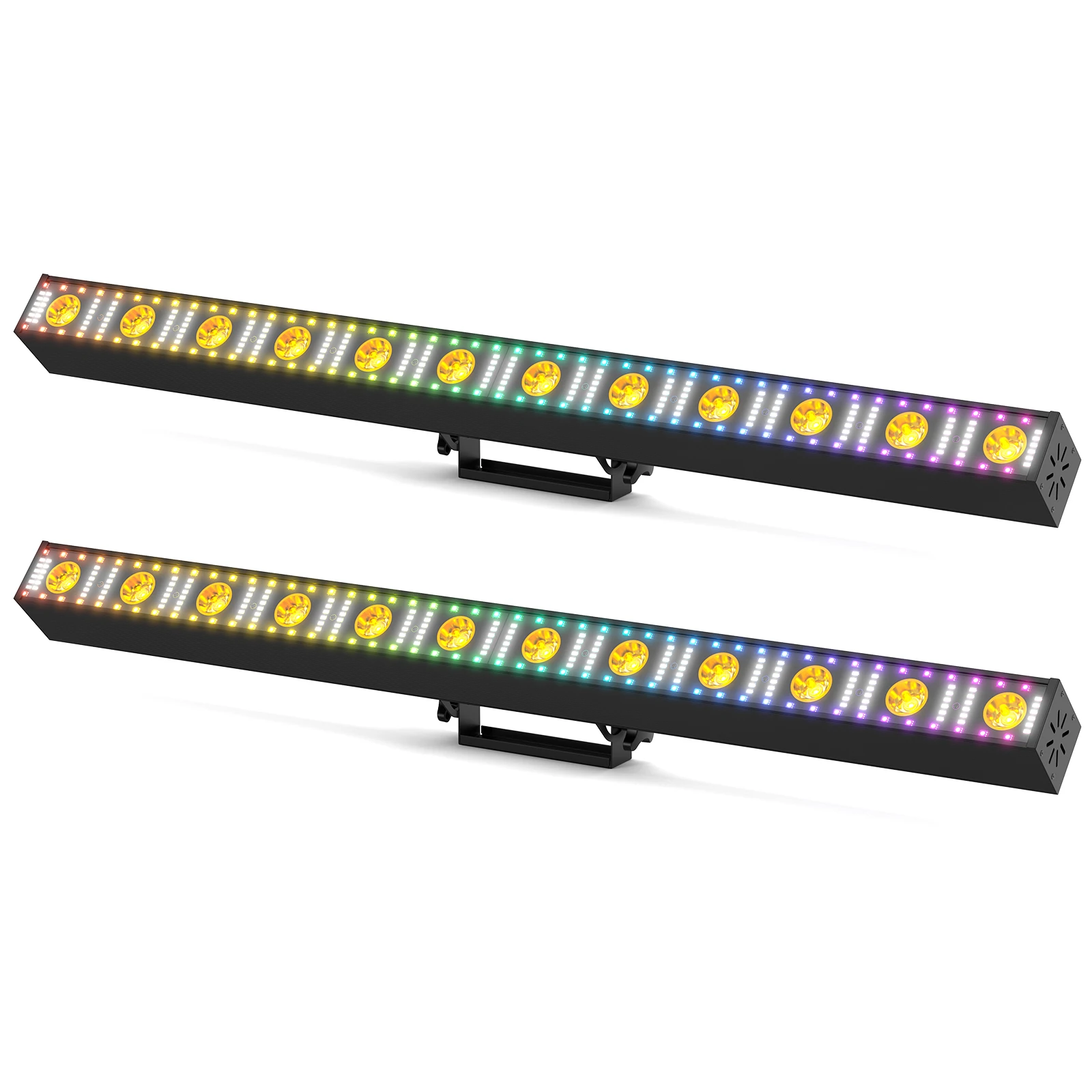 Yiflamefly 2Pcs 150W RGB Wall Washer Light Bar 12X3W LED Stage Light DMX Strobe Beam Wash Wall Light For KTV Disco Wedding Party
Yiflamefly 2Pcs 150W RGB Wall Washer Light Bar 12X3W LED Stage Light DMX Strobe Beam Wash Wall Light For KTV Disco Wedding Party