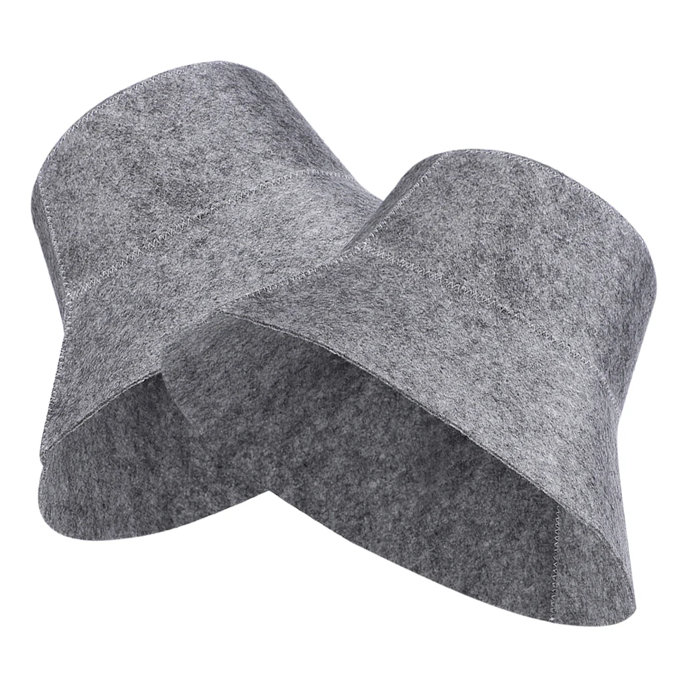 2Pcs Sauna Hat Felt Water Absorption Bath Cap Shower Hat Hair Care Hat Spa Accessories
2Pcs Sauna Hat Felt Water Absorption Bath Cap Shower Hat Hair Care Hat Spa Accessories