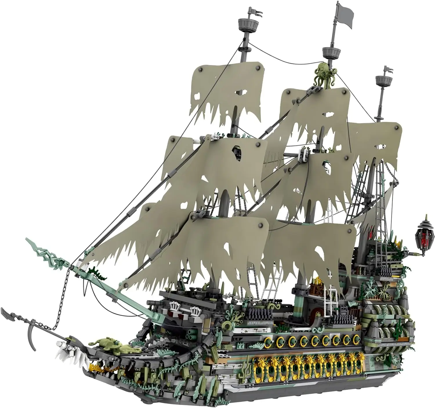 Pirate Ship Building Blocks Set - Large MOC Pirate Ship Construction Model, Sailing Boat Toy Building Set, Christmas Birthday Gi
Pirate Ship Building Blocks Set - Large MOC Pirate Ship Construction Model, Sailing Boat Toy Building Set, Christmas Birthday Gi