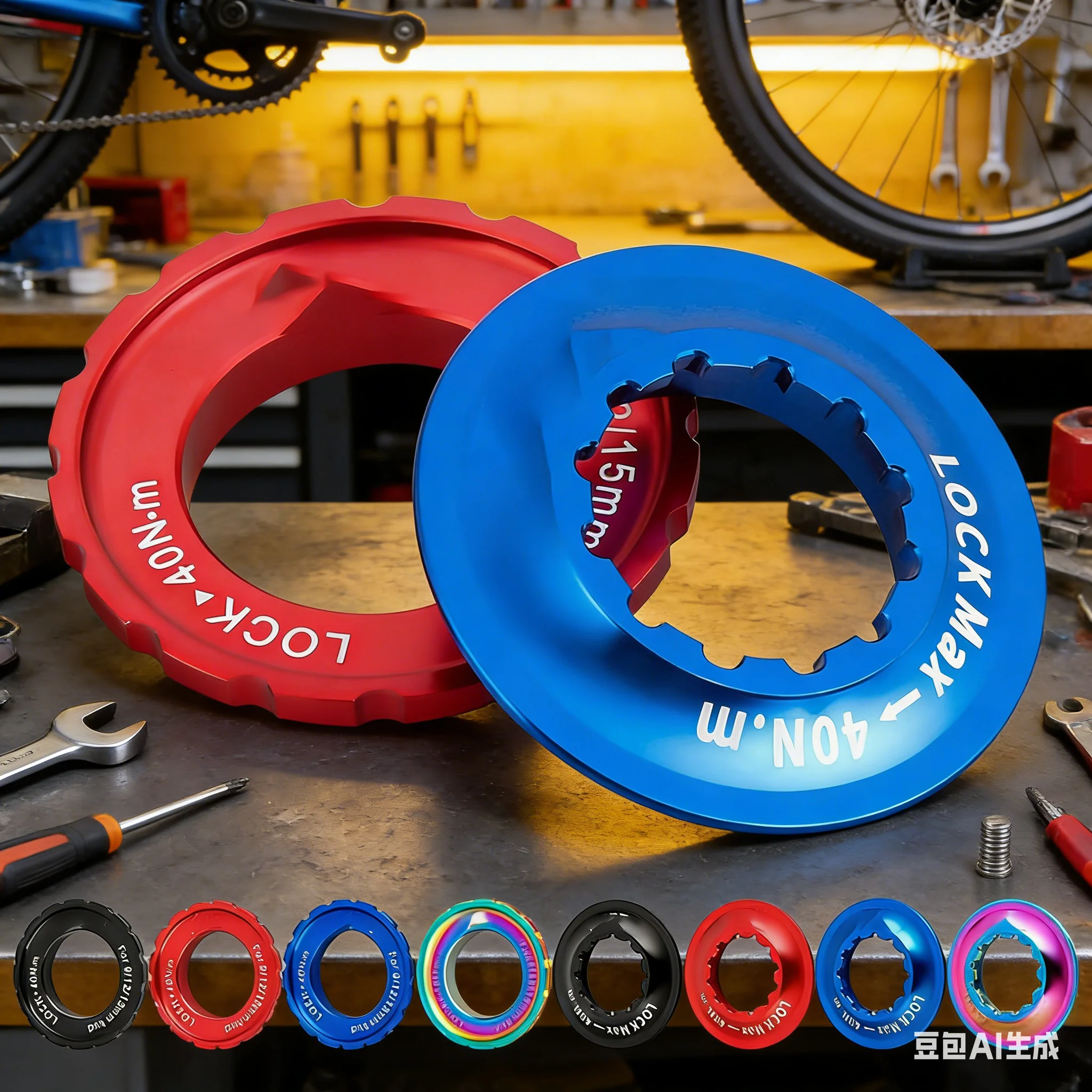 1pc Bike Mid-Lock Disc Brake Internal/external 6 Pin Hub Disc Conversion Seat Locking Covers For ROTOR Aluminum Alloy Adapter
1pc Bike Mid-Lock Disc Brake Internal/external 6 Pin Hub Disc Conversion Seat Locking Covers For ROTOR Aluminum Alloy Adapter