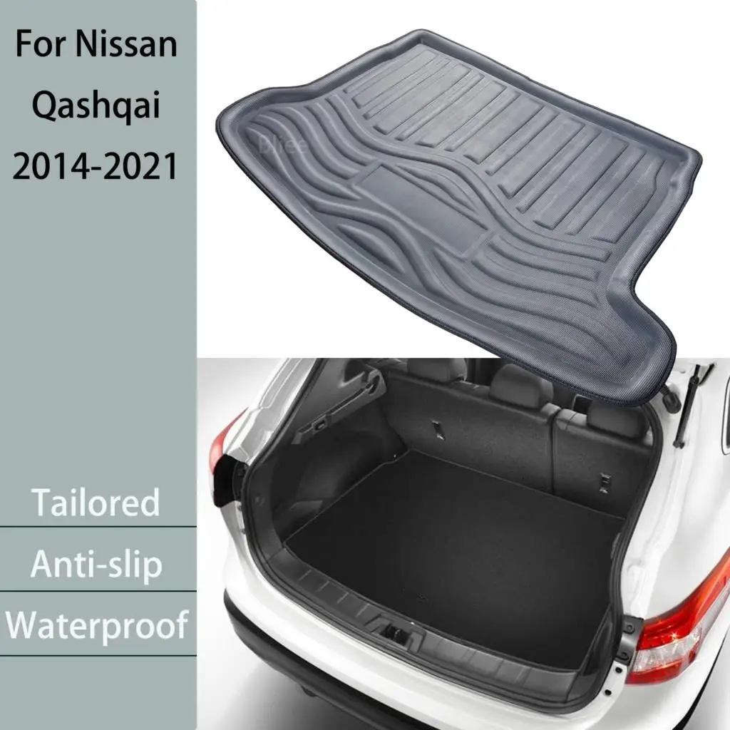 Для Nissan Qashqai J11 2014 2015 2016-2019 2020 2021, коврик для заднего багажника автомобиля, поднос для багажника, 3D ковер из ЭВА, аксессуары
Для Nissan Qashqai J11 2014 2015 2016-2019 2020 2021, коврик для заднего багажника автомобиля, поднос для багажника, 3D ковер из ЭВА, аксессуары
