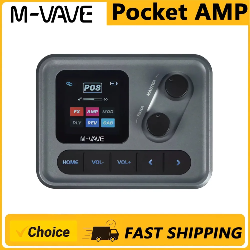 Карманный усилитель M-VAVE, мини-электрогитара, педаль мультиефектов, басовый усилитель, имитация шумоподавления, реверберация
Карманный усилитель M-VAVE, мини-электрогитара, педаль мультиефектов, басовый усилитель, имитация шумоподавления, реверберация