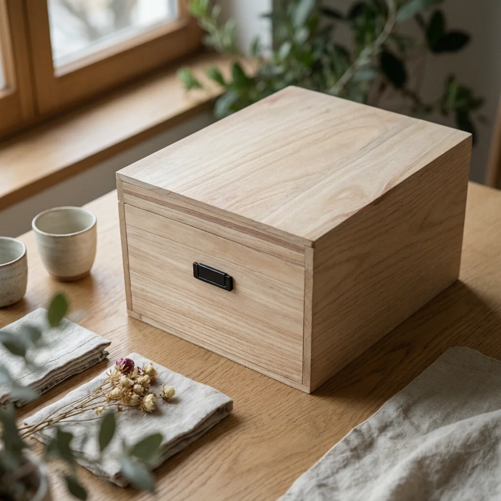 Portable Wooden Box Metal Hardware Paulownia Wood Display Box Home Decor
Portable Wooden Box Metal Hardware Paulownia Wood Display Box Home Decor