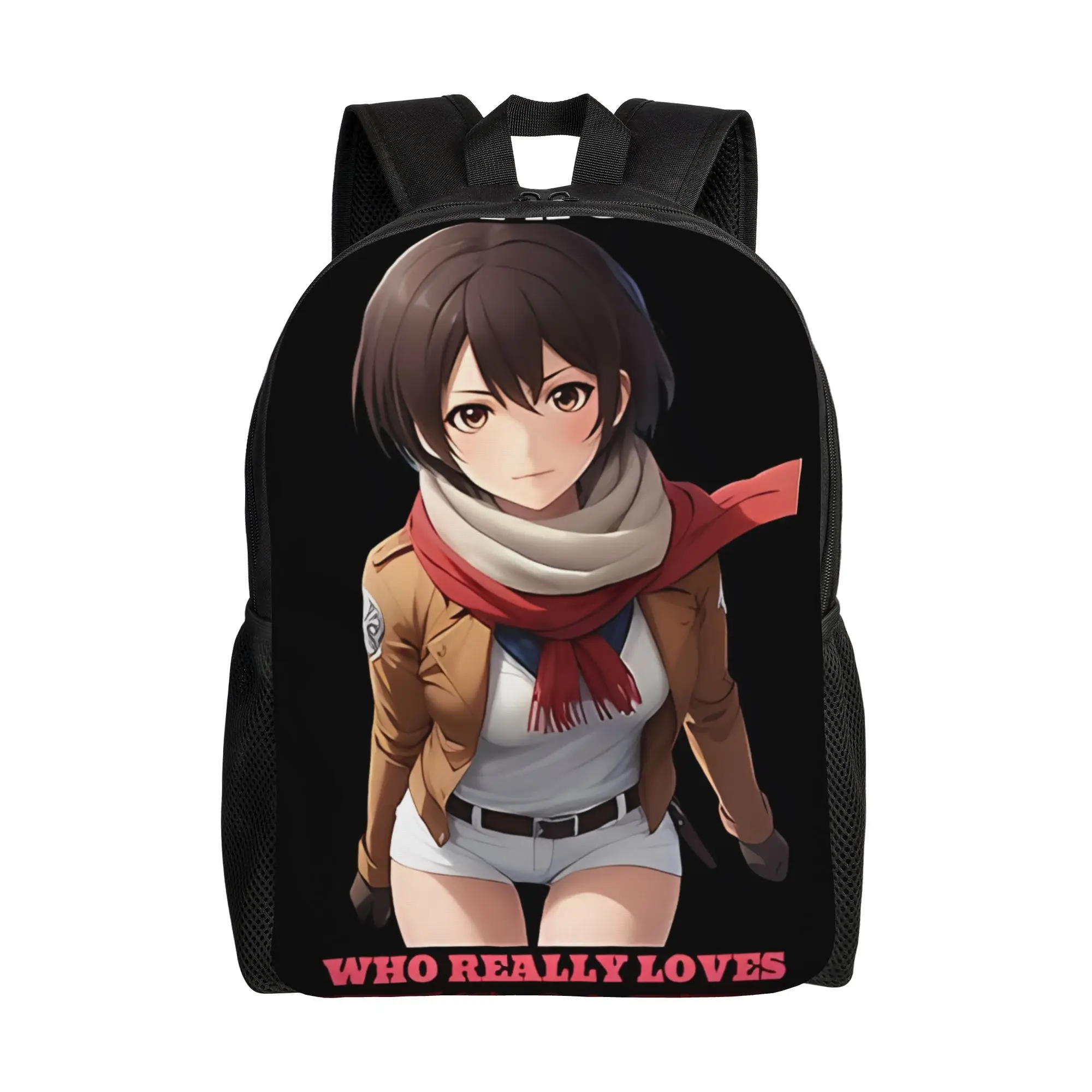 aAttack-on-Titan Just A Girl Who Really Loves Schoolbag Men Sporty Fashionable mochila Large Capacity Laptop Bag Back To School
aAttack-on-Titan Just A Girl Who Really Loves Schoolbag Men Sporty Fashionable mochila Large Capacity Laptop Bag Back To School
