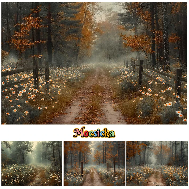 Mocsicka Photography Background Autumn Forest Tree Fall Maple Leaves Landscape Kids Birthday Party Decor Backdrop Photo Studio
Mocsicka Photography Background Autumn Forest Tree Fall Maple Leaves Landscape Kids Birthday Party Decor Backdrop Photo Studio