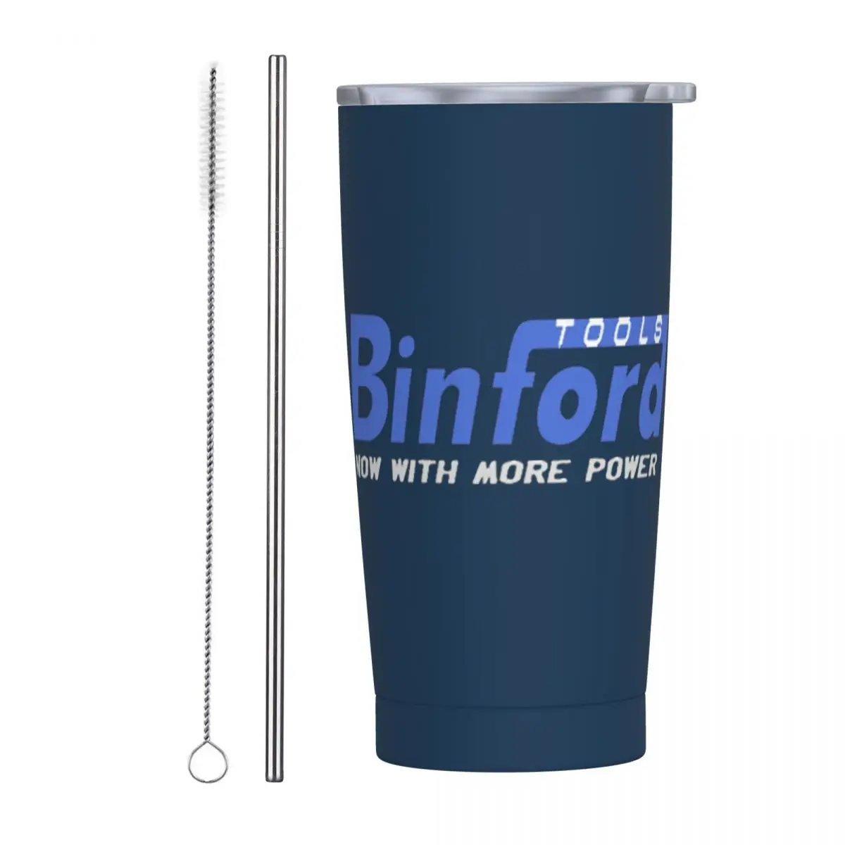 Binford Tools Stainless Steel Tumbler Vacuum Insulated Mugs Thermal Cold Cup Straw With Lid 20oz
Binford Tools Stainless Steel Tumbler Vacuum Insulated Mugs Thermal Cold Cup Straw With Lid 20oz