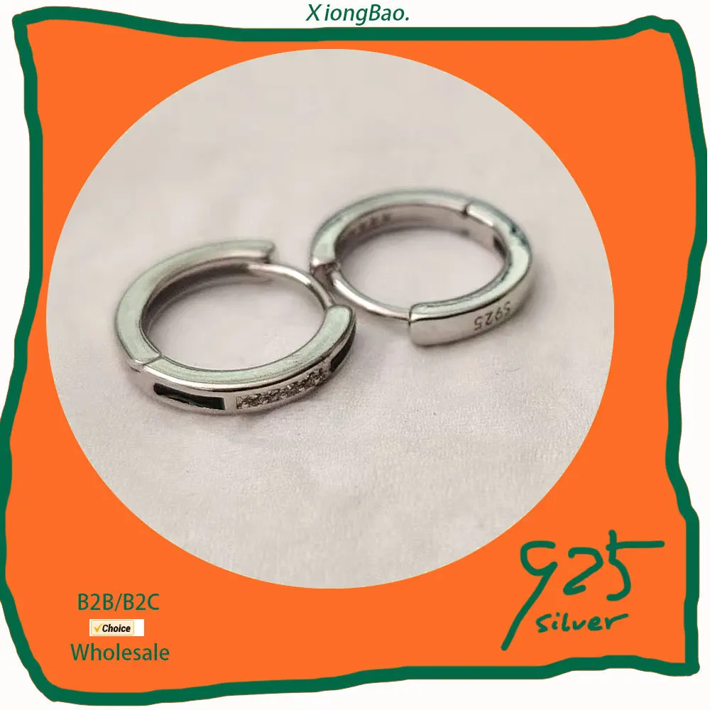 Hoops ears Jewelry New Stamp 925 Sterling Silver crystal Hoop Earrings new 2026 Black Earring For Women Classic High Quality Hot
Hoops ears Jewelry New Stamp 925 Sterling Silver crystal Hoop Earrings new 2026 Black Earring For Women Classic High Quality Hot