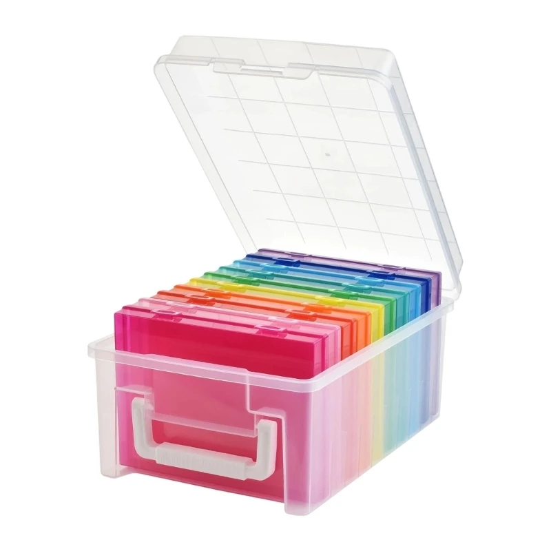 E8BD Translucent Card Storage Container Case Great For Photos Postcards Stationery
E8BD Translucent Card Storage Container Case Great For Photos Postcards Stationery