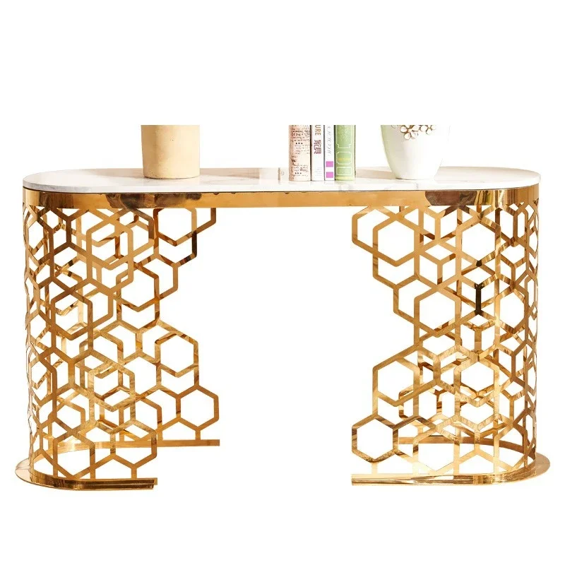 American living room stainless steel indoor entrance table rack foyer partition
American living room stainless steel indoor entrance table rack foyer partition