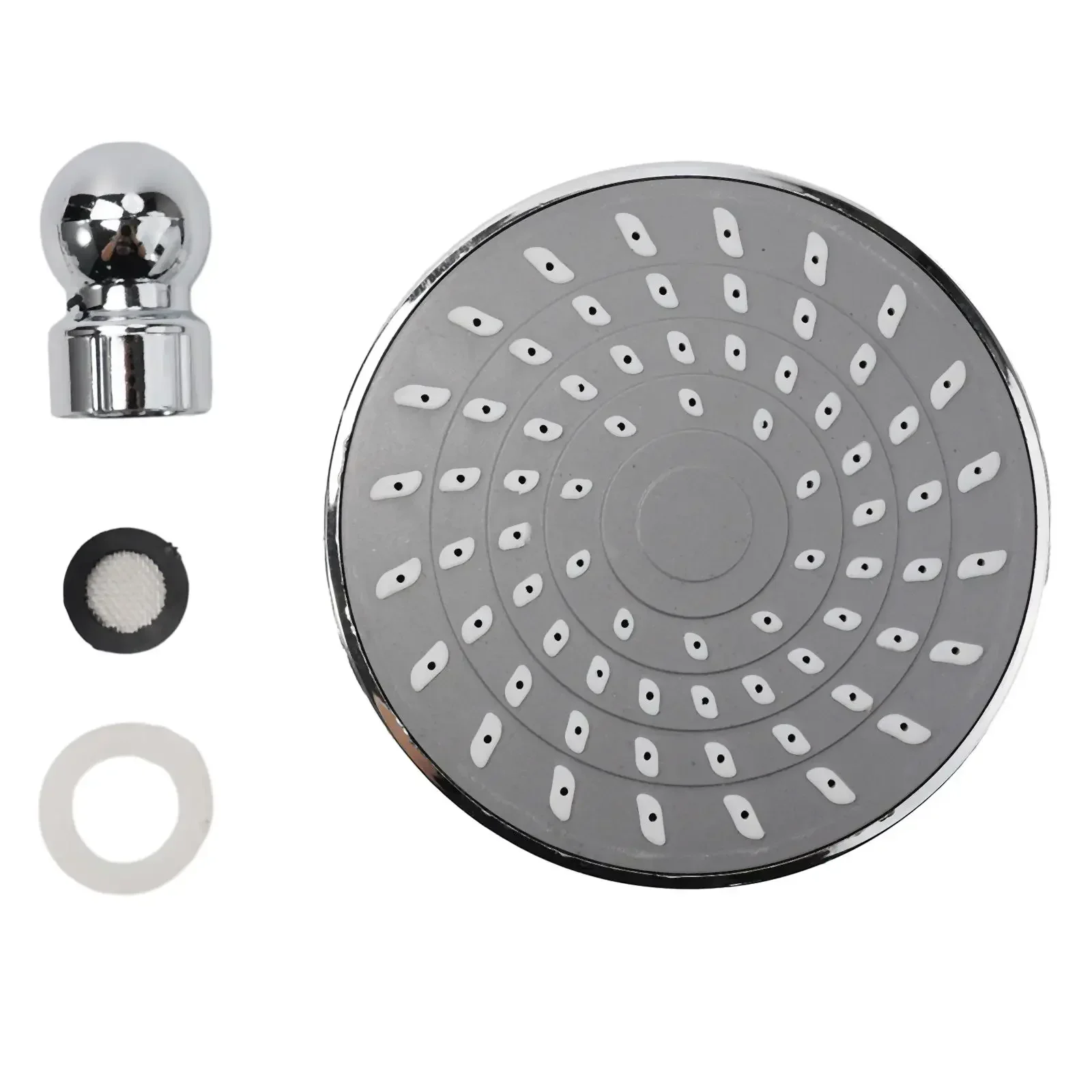 Shower Head Bathroom Fixture Faucet with Round Shaped Shower Head and Adjustable Rainfall for Wall Mounted Showers
Shower Head Bathroom Fixture Faucet with Round Shaped Shower Head and Adjustable Rainfall for Wall Mounted Showers