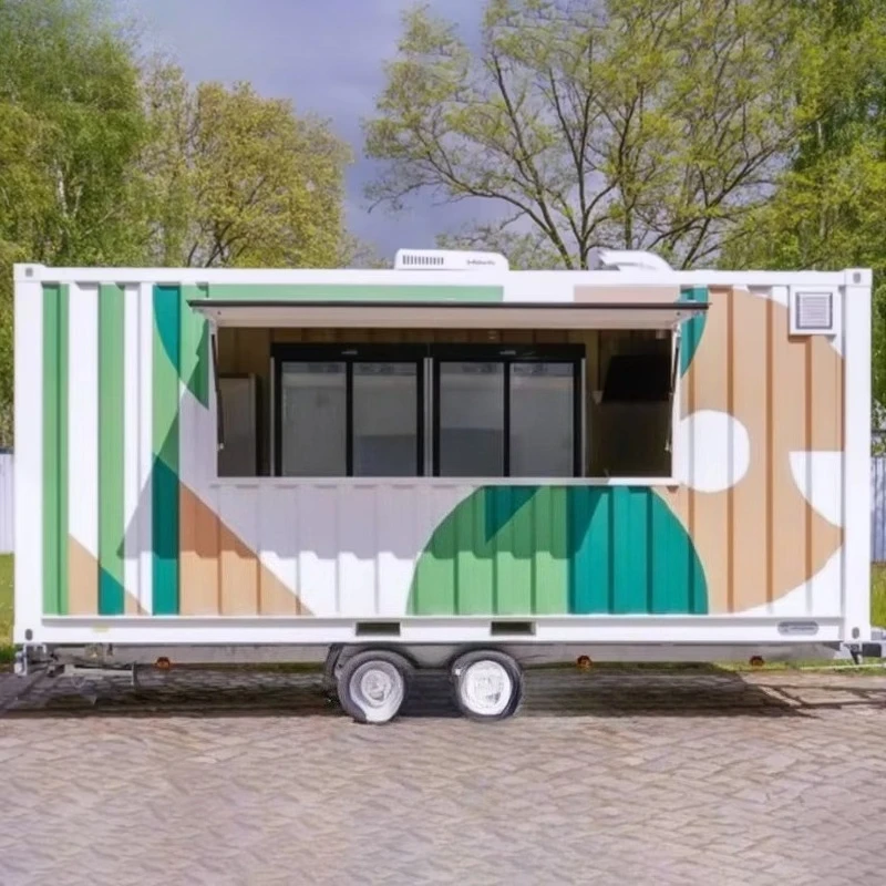 Truth Commercial Mobile Kitchen 20ft Container Flatbed Trailer Prefab Expandable House Container on Trailer
Truth Commercial Mobile Kitchen 20ft Container Flatbed Trailer Prefab Expandable House Container on Trailer