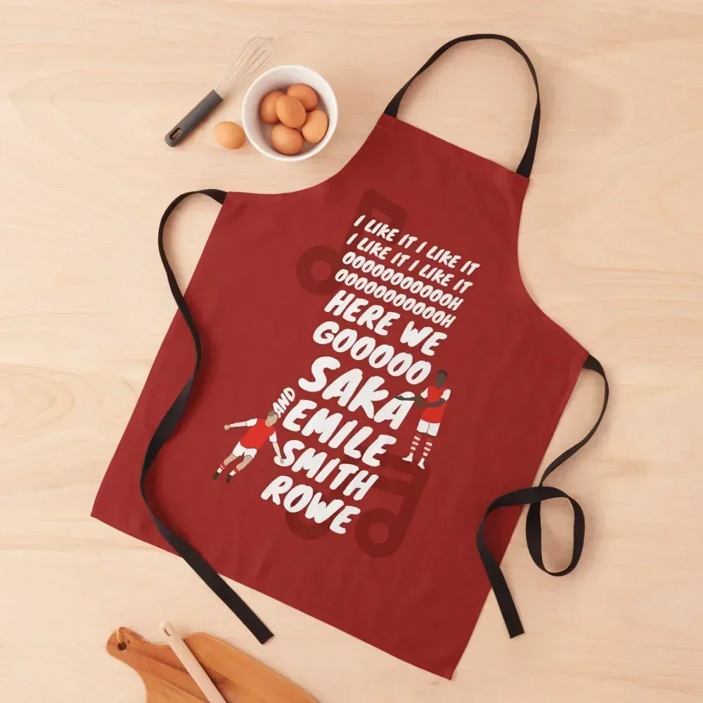 Saka and Emile Smith Rowe Song Artwork (Red Version) Apron Barista Kitchen Items For Home Apron
Saka and Emile Smith Rowe Song Artwork (Red Version) Apron Barista Kitchen Items For Home Apron