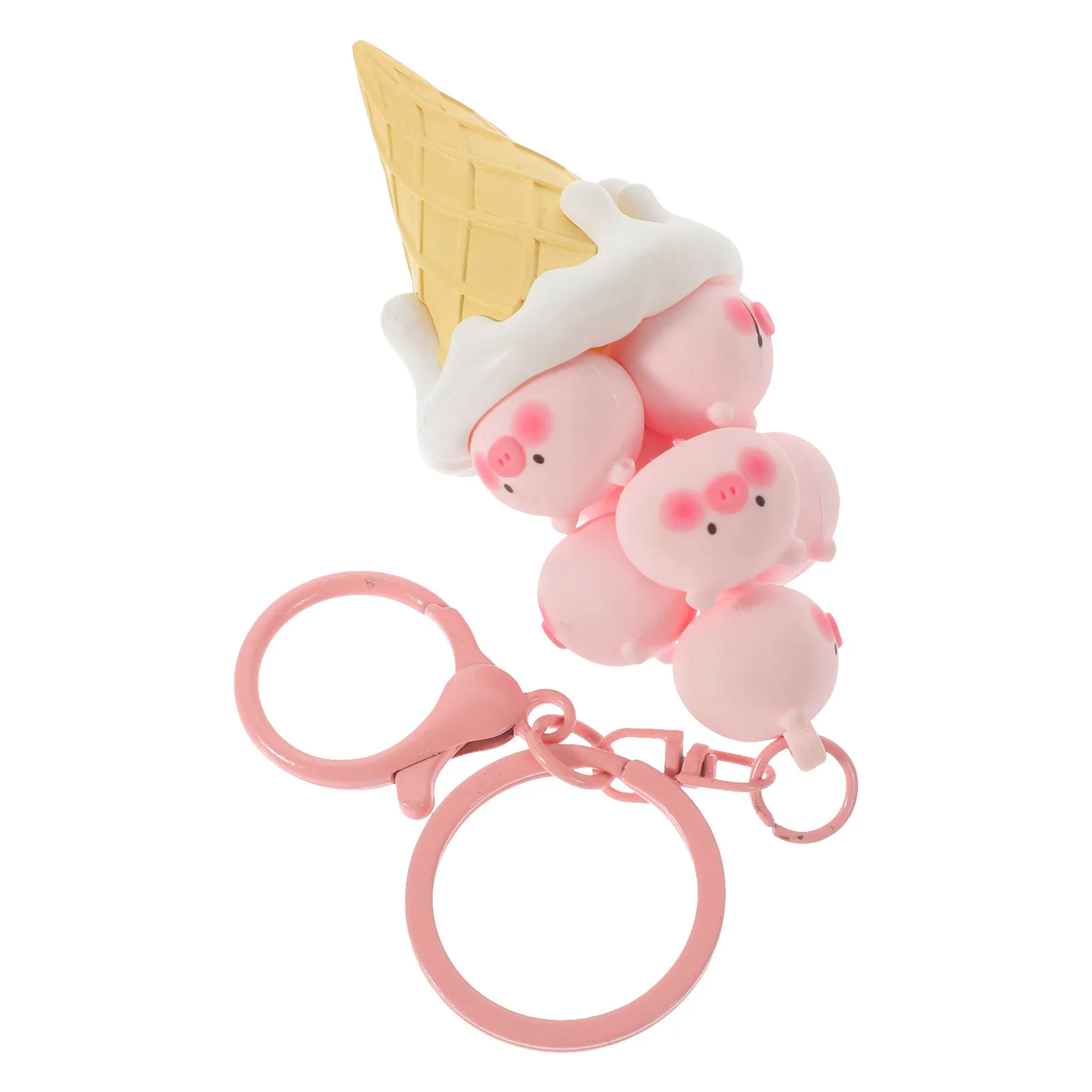 Брелок для ключей в виде мороженого, милый кулон-животное, ПВХ-подвеска для украшения рюкзака, сумки, подарок для рукоделия, аксессуары в стиле каваи
Брелок для ключей в виде мороженого, милый кулон-животное, ПВХ-подвеска для украшения рюкзака, сумки, подарок для рукоделия, аксессуары в стиле каваи