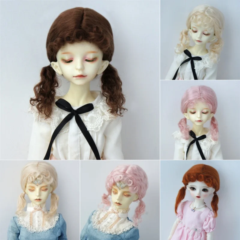 1/12 1/8 1/6 1/4 1/3 Mohair Doll Hair JD687 OB11 YOSD MSD SD DOD Blythes Lovely Baby curl twintail BJD Wigs
1/12 1/8 1/6 1/4 1/3 Mohair Doll Hair JD687 OB11 YOSD MSD SD DOD Blythes Lovely Baby curl twintail BJD Wigs