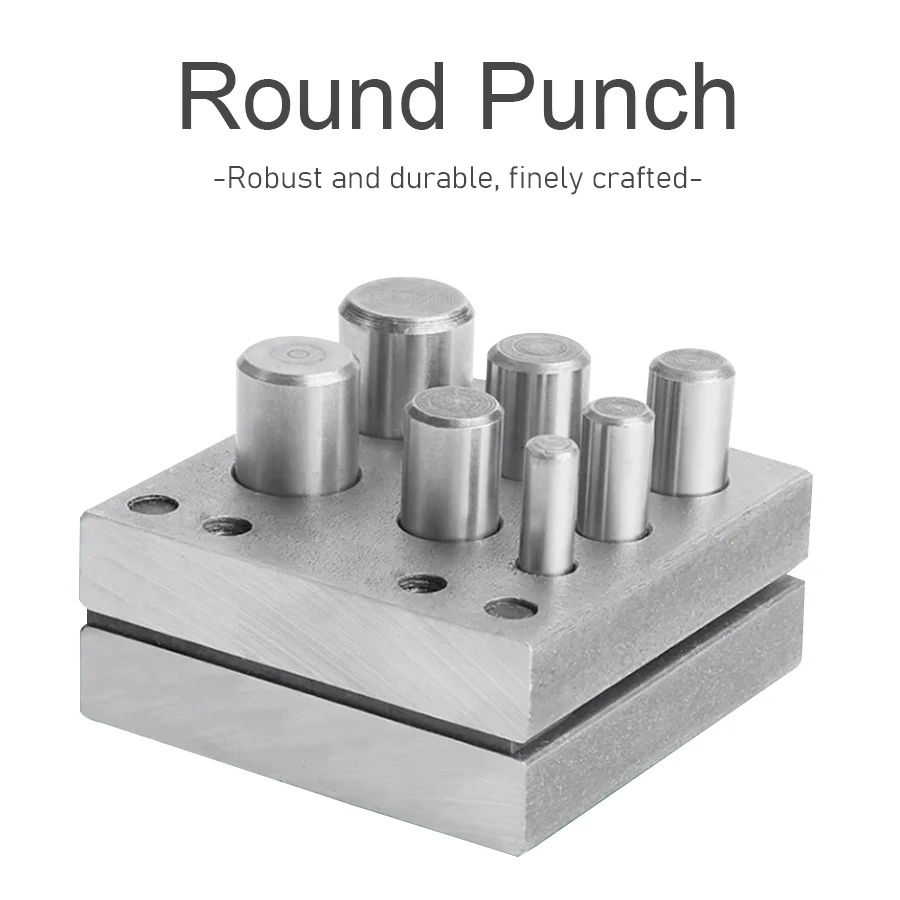 7 Holes Punch Set High Precision Round Punch Die Set Multiple Size Round Punch for Metal Stamping Mold Robust Durable Tool
7 Holes Punch Set High Precision Round Punch Die Set Multiple Size Round Punch for Metal Stamping Mold Robust Durable Tool