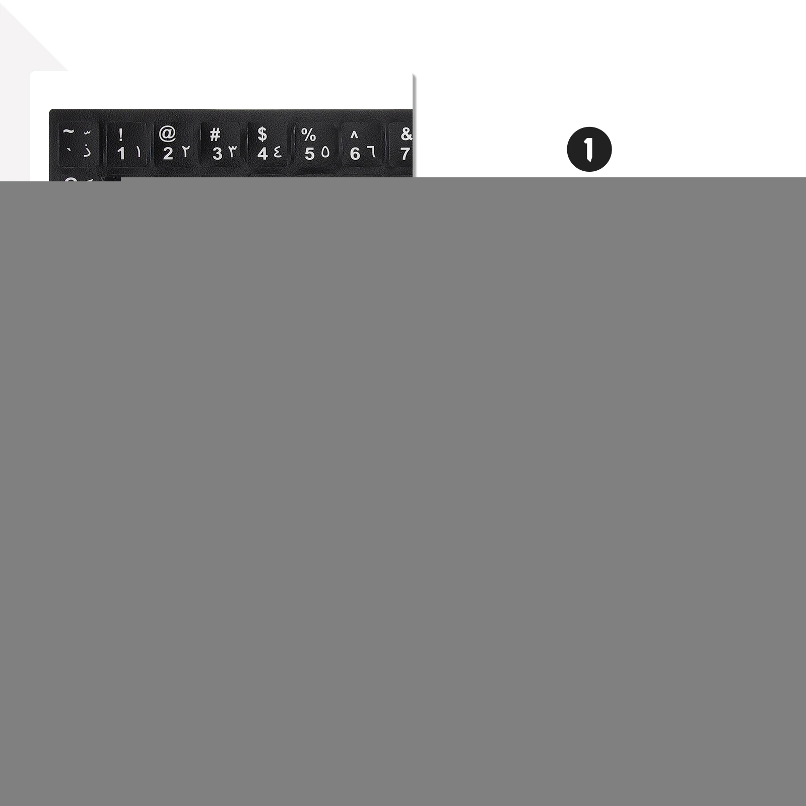 10 Pcs Keyboard Stickers Desktop Computer Accessories Decals Replace Matte White Black Letters Compatible Laptop Stickers
10 Pcs Keyboard Stickers Desktop Computer Accessories Decals Replace Matte White Black Letters Compatible Laptop Stickers