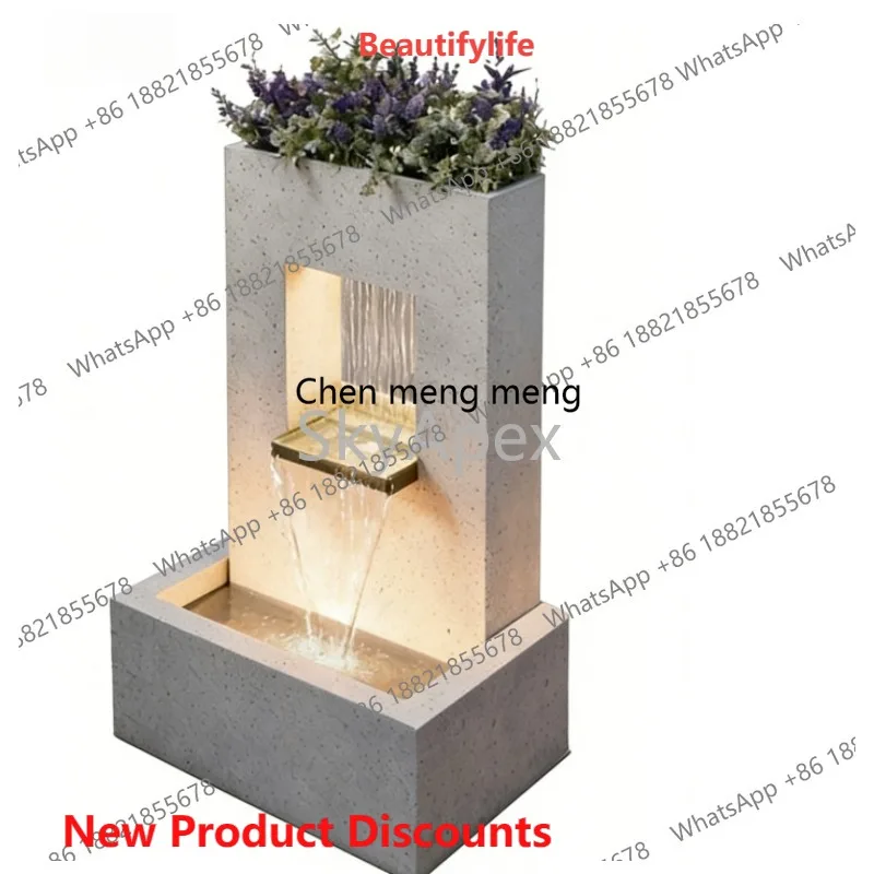 M53 Outdoor Floor-to-Ceiling Circulating Water Fountain Courtyard Villa Garden Balcony Small Water Feature Flower Pot Ornament
M53 Outdoor Floor-to-Ceiling Circulating Water Fountain Courtyard Villa Garden Balcony Small Water Feature Flower Pot Ornament