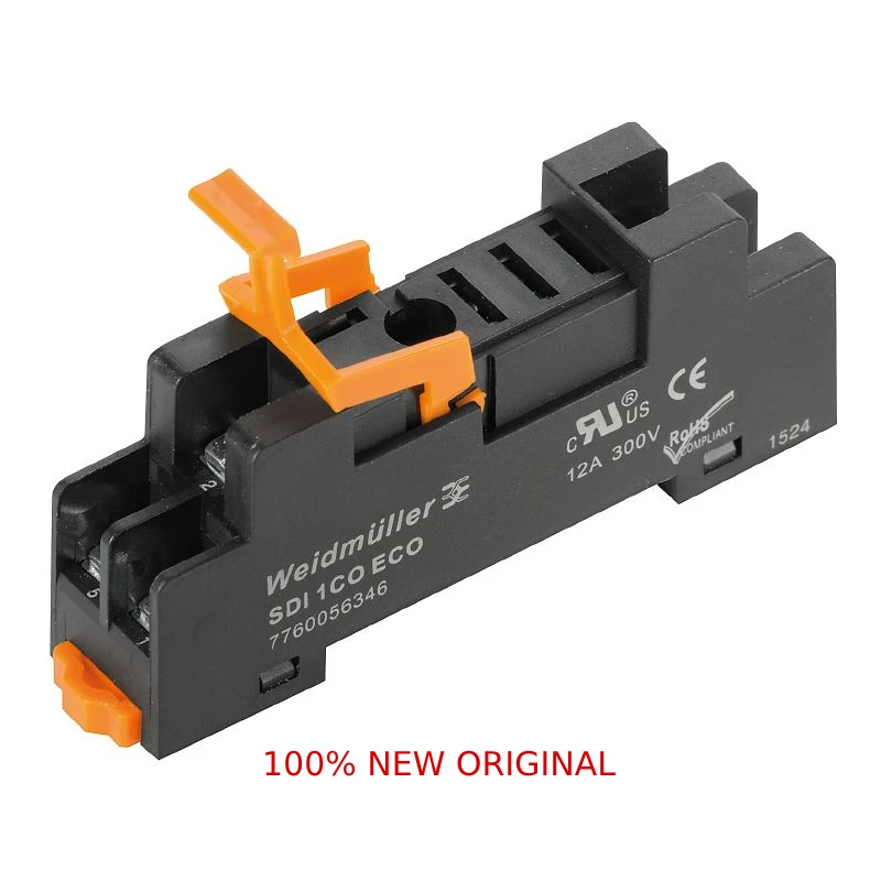 7760056346/7760056347 SDI 1CO/2CO ECO Relay Base 7760056348/7760056349 SDI 1CO/2CO F ECO Connector Weidmuller Genuine
7760056346/7760056347 SDI 1CO/2CO ECO Relay Base 7760056348/7760056349 SDI 1CO/2CO F ECO Connector Weidmuller Genuine