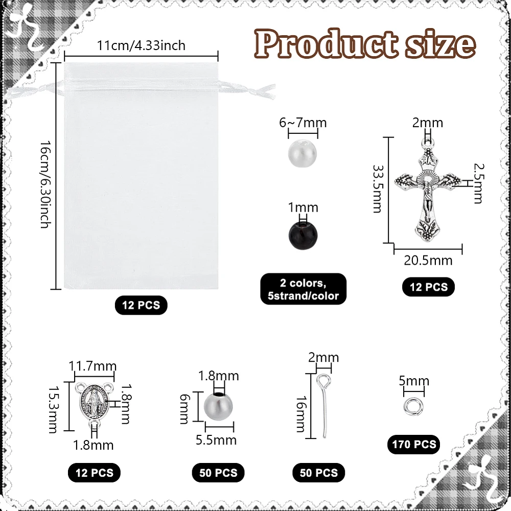 Easter Glass Bead Set with Alloy Pendants Jump Rings Iron Eye Pin Platinum 160x110mm
Easter Glass Bead Set with Alloy Pendants Jump Rings Iron Eye Pin Platinum 160x110mm