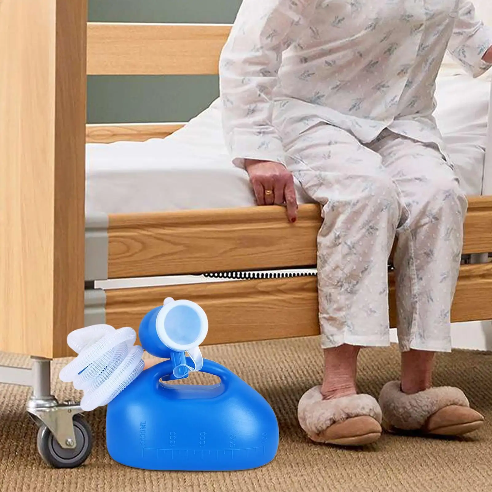 Spill-Proof Urinal Bottle for Men, 2000ml Large Capacity Leakproof Portable Toilet for Travel, Car, RV, Camping, Hospital & Home
Spill-Proof Urinal Bottle for Men, 2000ml Large Capacity Leakproof Portable Toilet for Travel, Car, RV, Camping, Hospital & Home