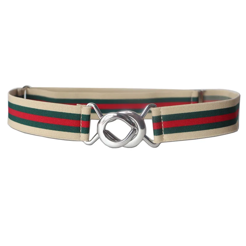 Women's elastic belt Men's buckle lazy waist belt elastic waist adjustable culottes belt
Women's elastic belt Men's buckle lazy waist belt elastic waist adjustable culottes belt