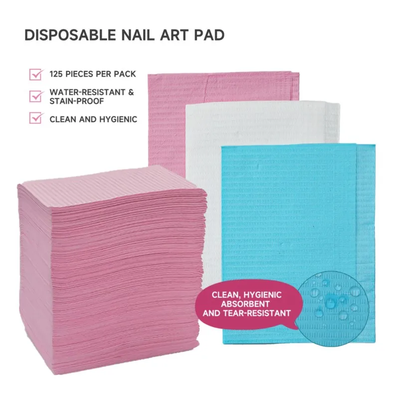 125 Pcs/bag Waterproof Tattoo PMU Clean Pad Cover Wipes Disposable Table Cloth Mat Makeup Clean Accessories for Tattoo Tools
125 Pcs/bag Waterproof Tattoo PMU Clean Pad Cover Wipes Disposable Table Cloth Mat Makeup Clean Accessories for Tattoo Tools