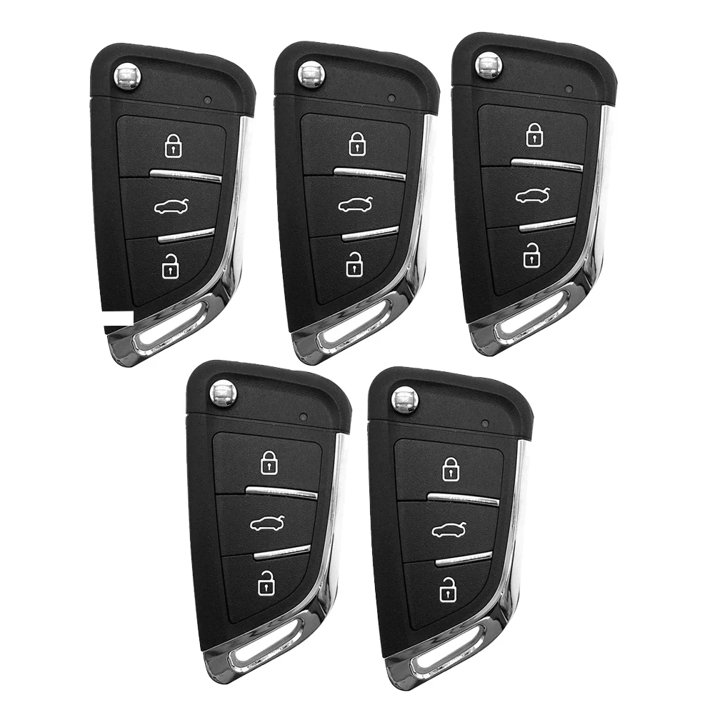 5Pcs KEYDIY NB29 Universal 3 Button Remote Car Key for KD900/-X2 Key MINI/ -MAX Programmer for Style
5Pcs KEYDIY NB29 Universal 3 Button Remote Car Key for KD900/-X2 Key MINI/ -MAX Programmer for Style