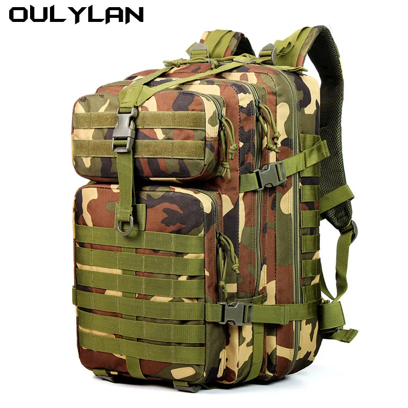 Oulylan Nylon 900D Hiking Backpack Camping Tactical Rucksacks Men Waterproof Bags Outdoor Sports Trekking Hunting Bag 50L
Oulylan Nylon 900D Hiking Backpack Camping Tactical Rucksacks Men Waterproof Bags Outdoor Sports Trekking Hunting Bag 50L