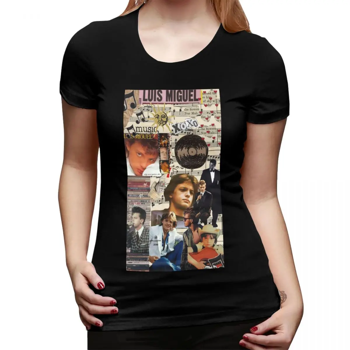 Luis Miguel Singer T-Shirt for Women Crew Neck Streetwear T Shirts Women's Short Sleeve Summer Clothes Tops
Luis Miguel Singer T-Shirt for Women Crew Neck Streetwear T Shirts Women's Short Sleeve Summer Clothes Tops