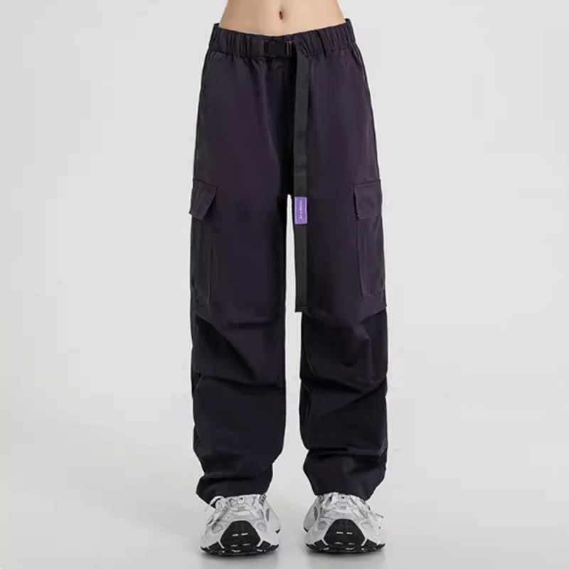 Summer multi-pocket cargo pants women's loose-fitting vertical tube wide-legged casual pants with a variety of
Summer multi-pocket cargo pants women's loose-fitting vertical tube wide-legged casual pants with a variety of