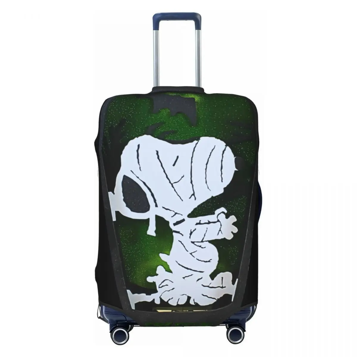 Creepy Snoopy Mummy Travel Luggage Cover Washable Halloween Suitcase Cover Protector Fit 18-32 Inch
Creepy Snoopy Mummy Travel Luggage Cover Washable Halloween Suitcase Cover Protector Fit 18-32 Inch