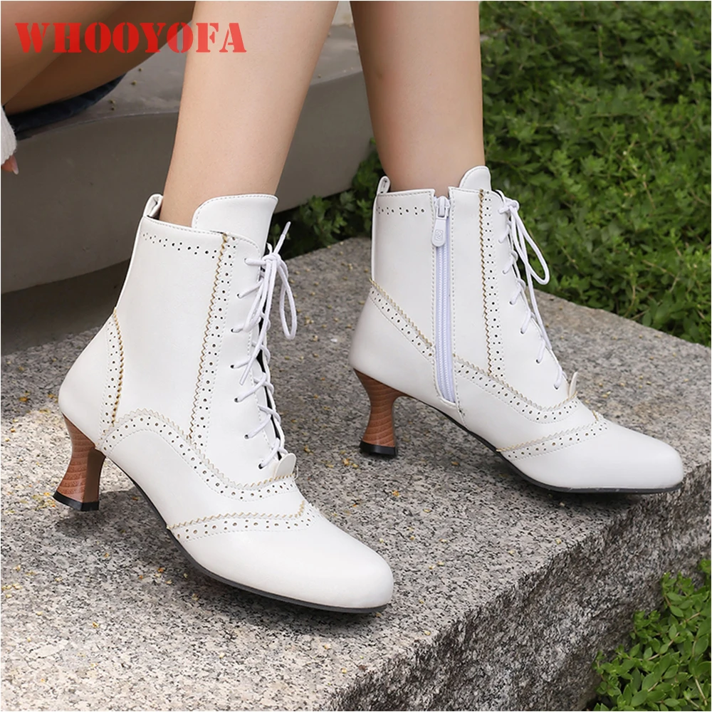 New Winter Mature White Black Women Ankle Booties Pointed Toe High Heels Lady Nude Shoes Plus Big Size 13 45 48 50
New Winter Mature White Black Women Ankle Booties Pointed Toe High Heels Lady Nude Shoes Plus Big Size 13 45 48 50
