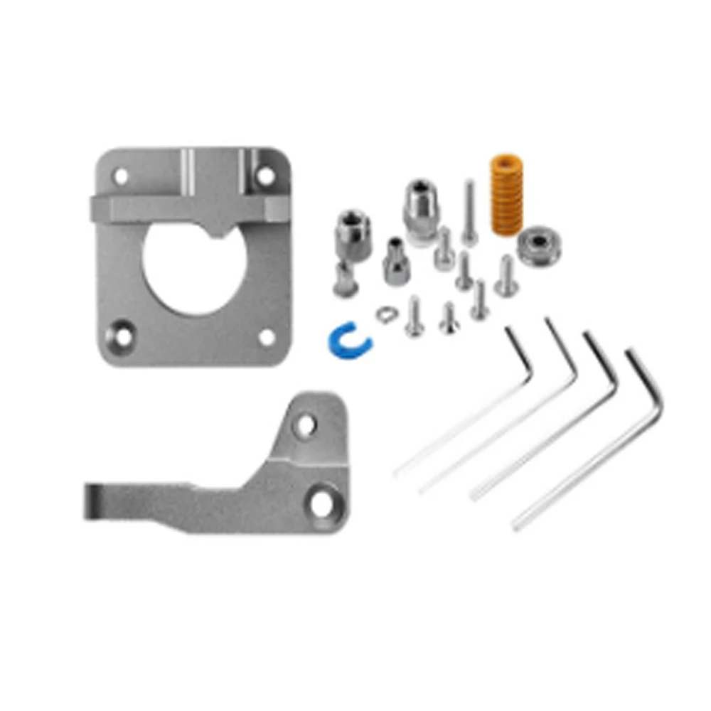 Модернизированный металлический экструдер MK8 Bowden 1,75 мм для 3D-принтеров Creality CR-10, Ender-3, Ender-5 (запчасти)
Модернизированный металлический экструдер MK8 Bowden 1,75 мм для 3D-принтеров Creality CR-10, Ender-3, Ender-5 (запчасти)