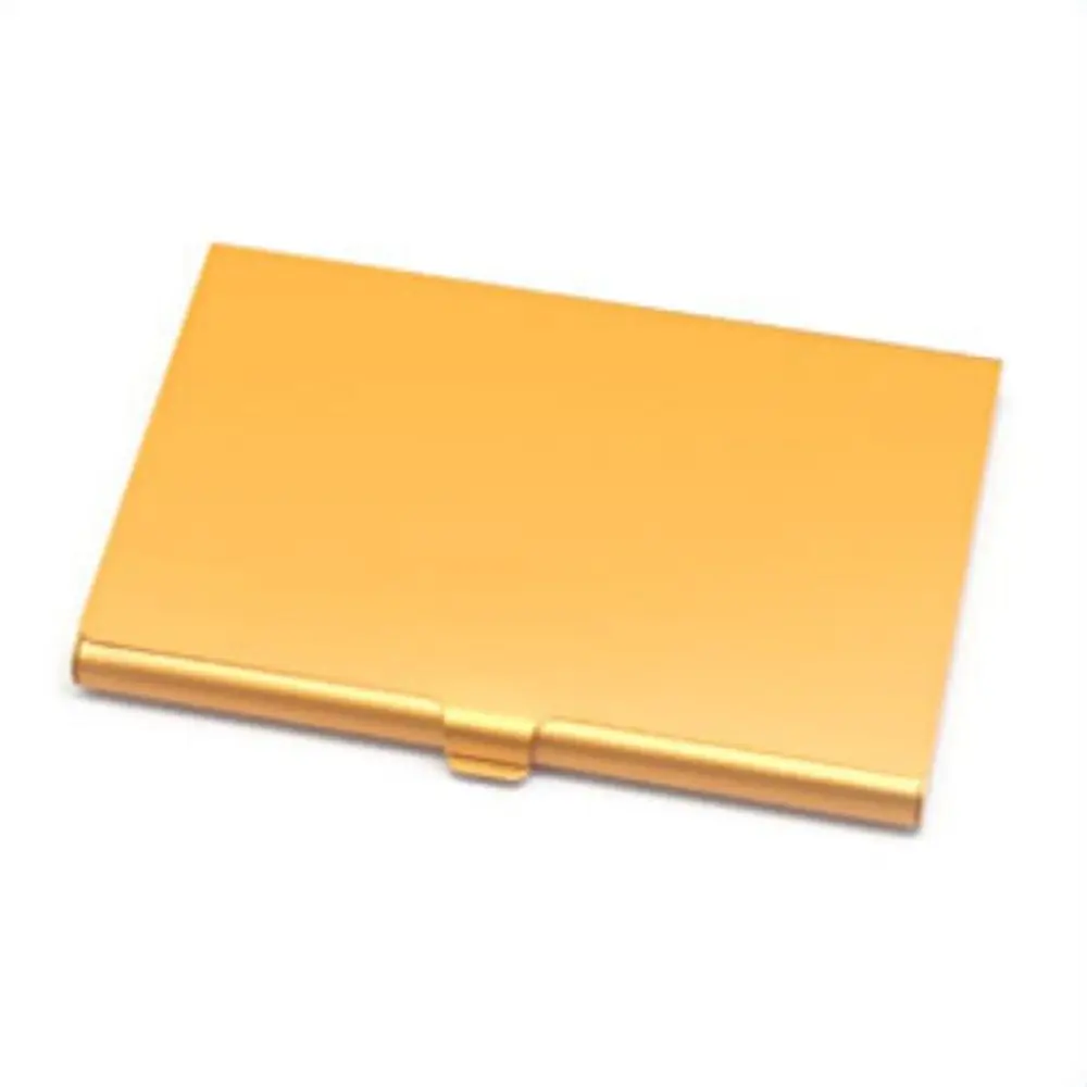 New Aluminum Alloy Business Card Holder Box Anti Theft Large Capacity Name Card Case Ultra Thin Metal Wallet Unisex
New Aluminum Alloy Business Card Holder Box Anti Theft Large Capacity Name Card Case Ultra Thin Metal Wallet Unisex