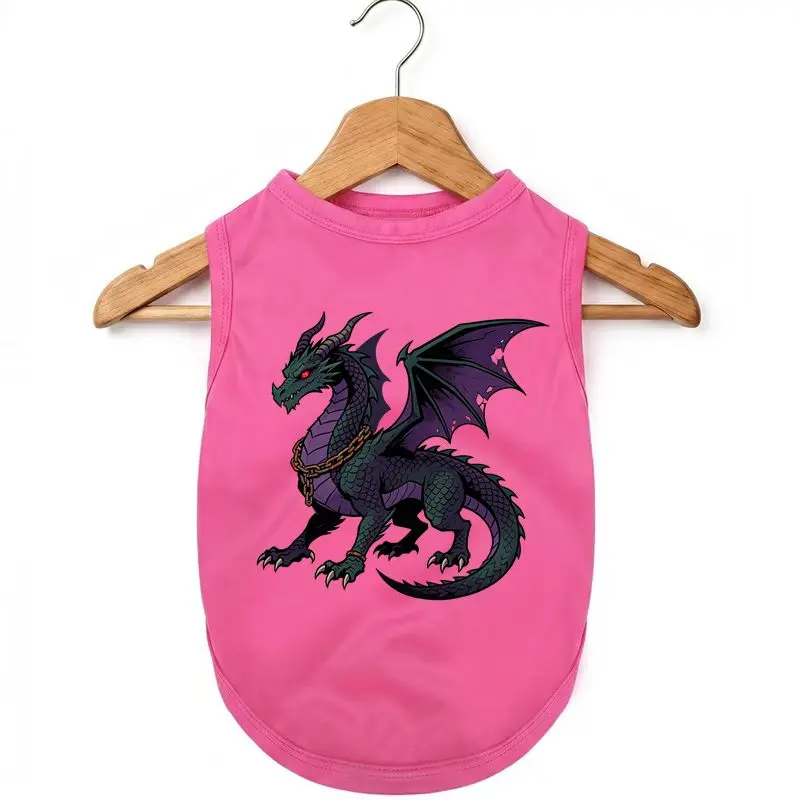 Dragon Dog Vest Summer Cool Breathable Pet Tee Stylish Puppy Sleeveless Top
Dragon Dog Vest Summer Cool Breathable Pet Tee Stylish Puppy Sleeveless Top