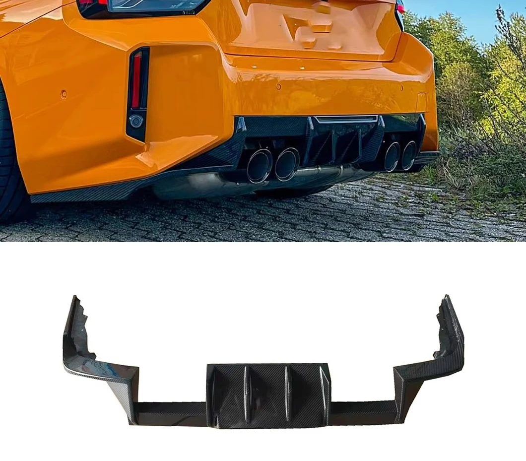 PU-Design for 2023 M2 G87 Bumper Upgrade R44 Style Body Kit Dry Carbon Fiber Rear Diffuser Wholesaler Factory Direct Sales
PU-Design for 2023 M2 G87 Bumper Upgrade R44 Style Body Kit Dry Carbon Fiber Rear Diffuser Wholesaler Factory Direct Sales