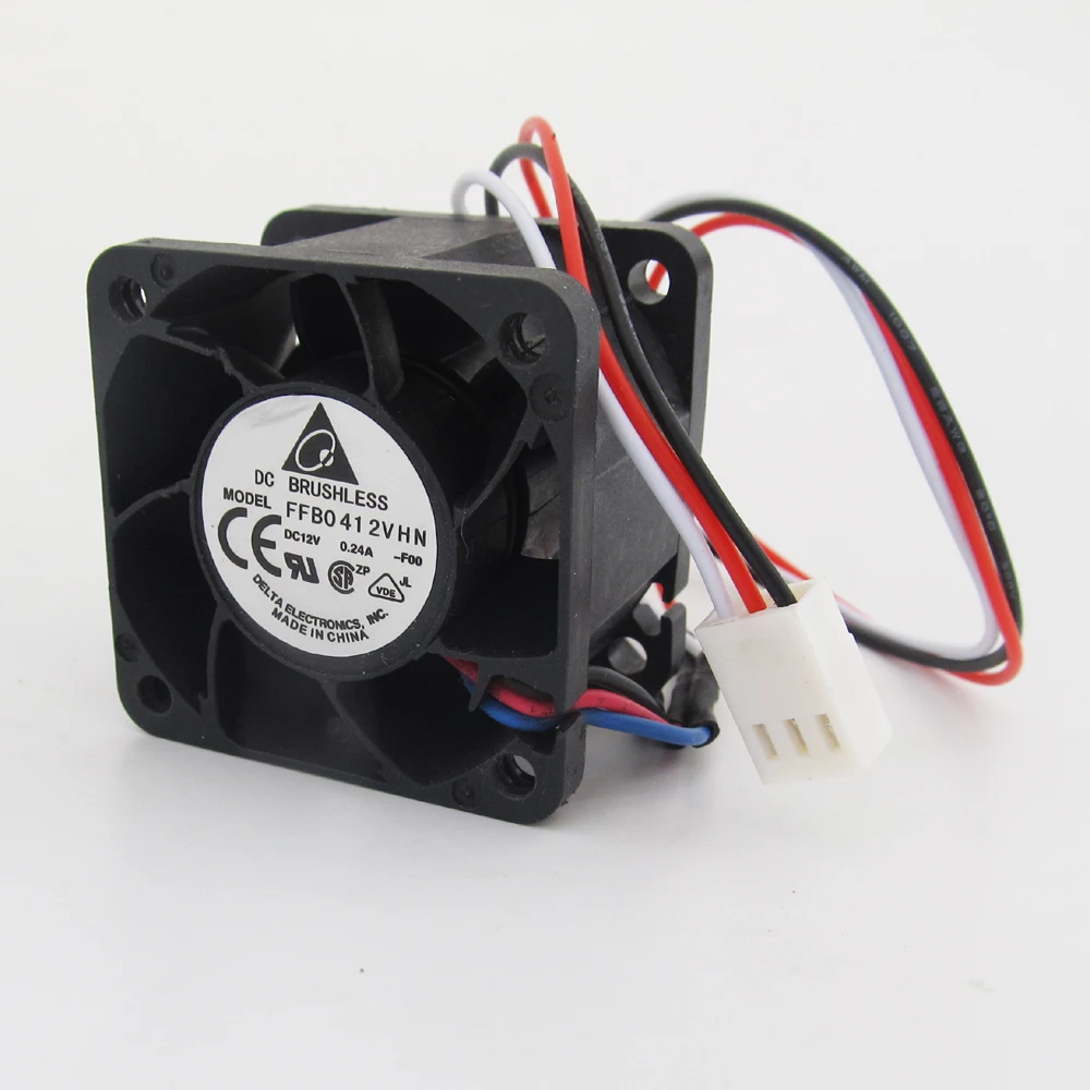 For Delta FFB0412VHN -F00 40x40x28mm 4028 DC 12V 0.24A 15.79CFM High Speed Fan -
For Delta FFB0412VHN -F00 40x40x28mm 4028 DC 12V 0.24A 15.79CFM High Speed Fan -