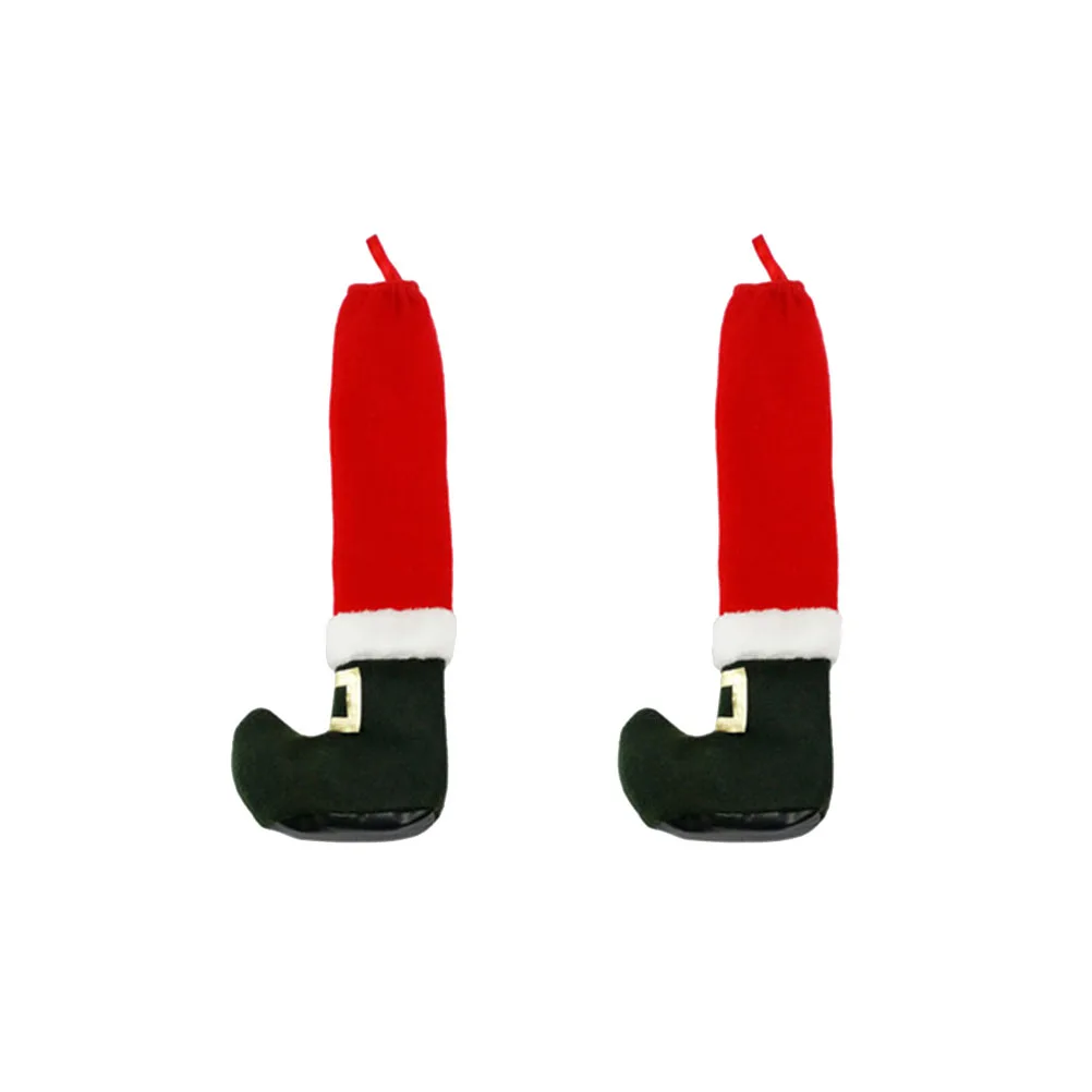 2pcs Christmas Table Feet Covers Santa Claus Furniture Leg Protectors Anti-Slip Soft Cloth Material For Home
2pcs Christmas Table Feet Covers Santa Claus Furniture Leg Protectors Anti-Slip Soft Cloth Material For Home